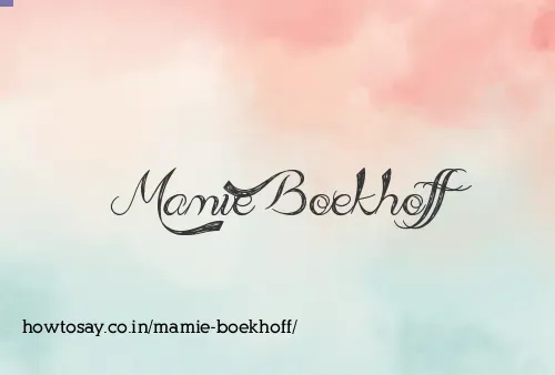 Mamie Boekhoff