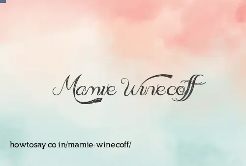 Mamie Winecoff