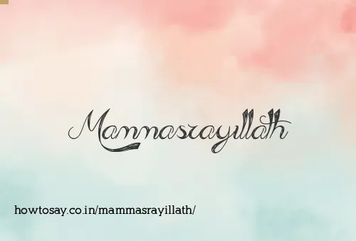 Mammasrayillath