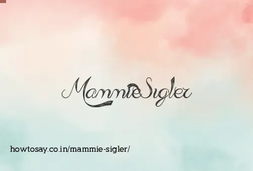 Mammie Sigler