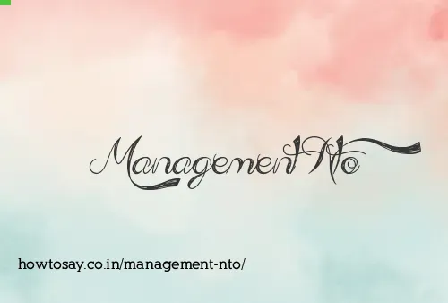 Management Nto