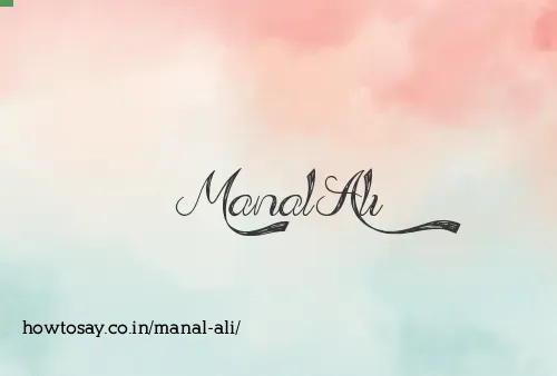 Manal Ali