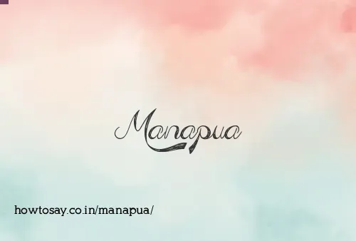 Manapua