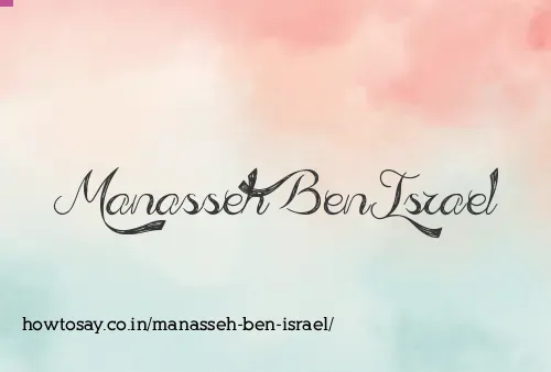Manasseh Ben Israel
