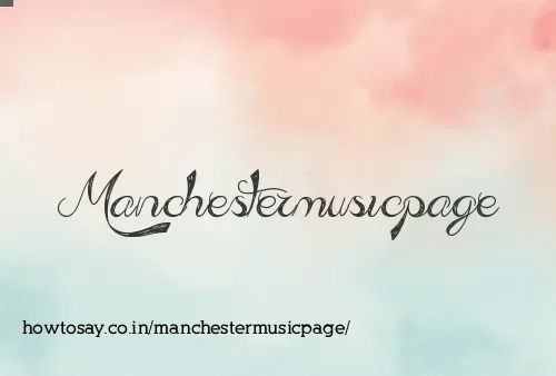 Manchestermusicpage
