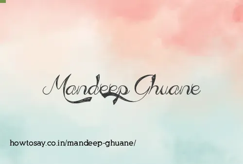 Mandeep Ghuane