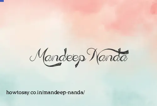 Mandeep Nanda