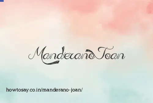 Manderano Joan