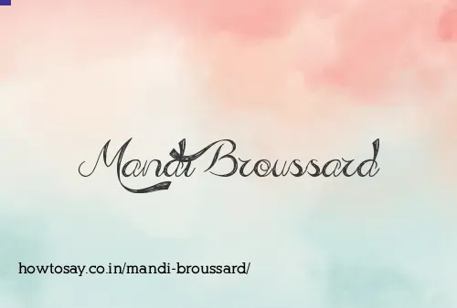Mandi Broussard