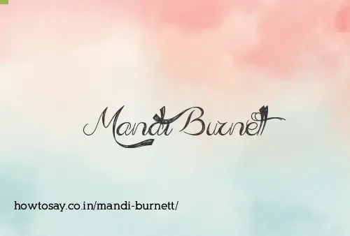 Mandi Burnett