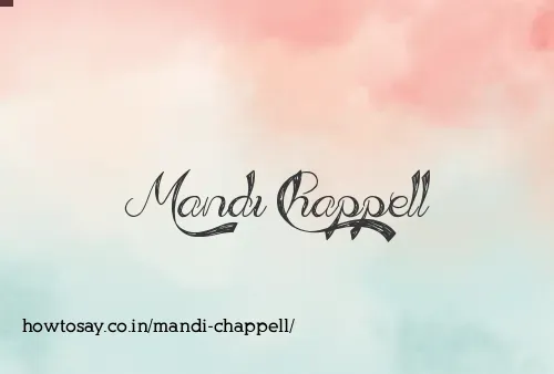 Mandi Chappell