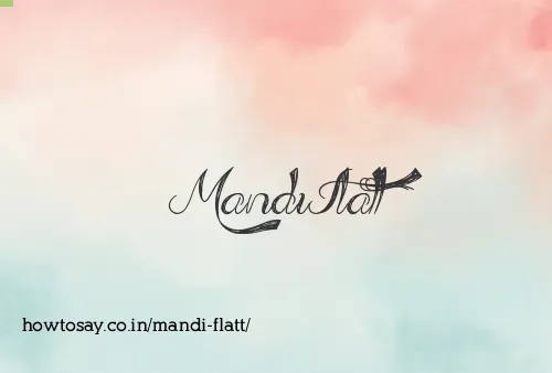Mandi Flatt