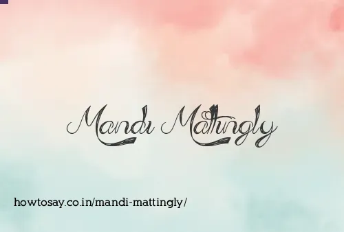 Mandi Mattingly