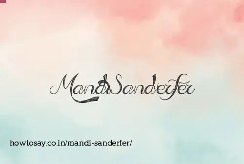 Mandi Sanderfer