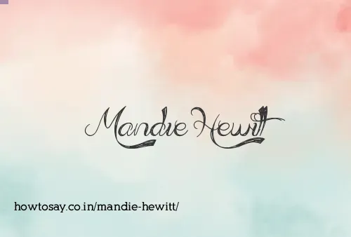Mandie Hewitt