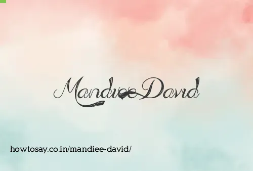 Mandiee David