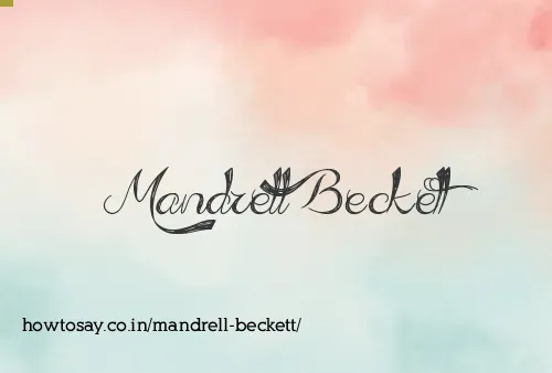 Mandrell Beckett