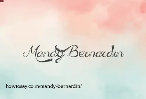 Mandy Bernardin