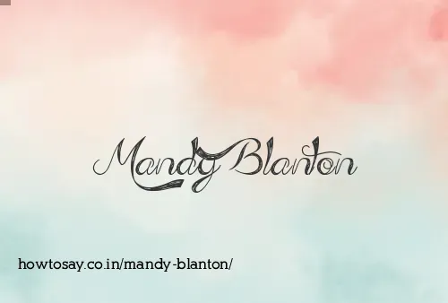 Mandy Blanton