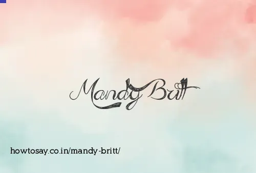 Mandy Britt