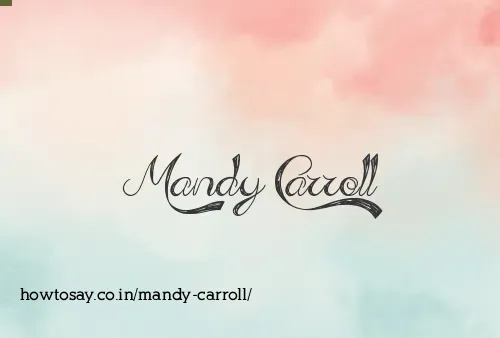 Mandy Carroll