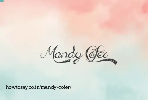 Mandy Cofer