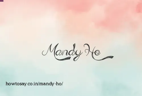 Mandy Ho
