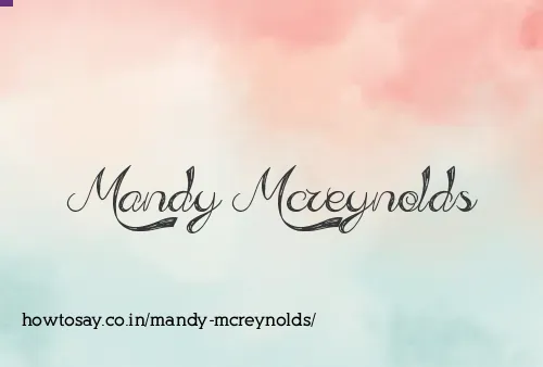 Mandy Mcreynolds