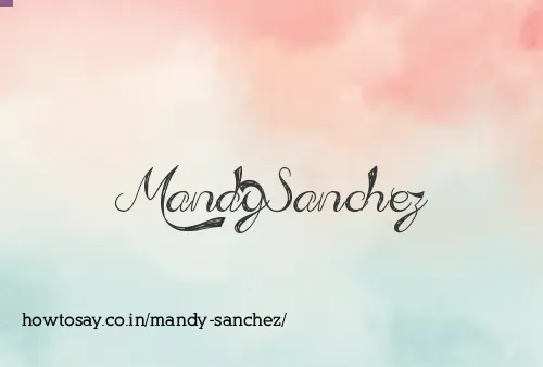 Mandy Sanchez