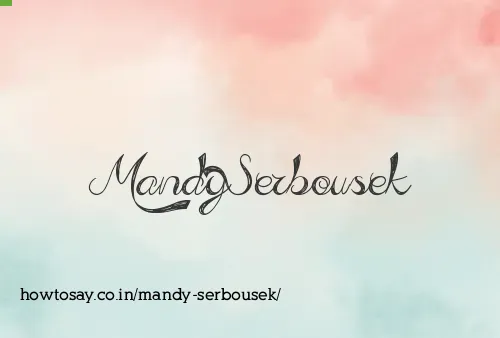 Mandy Serbousek