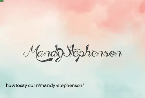 Mandy Stephenson