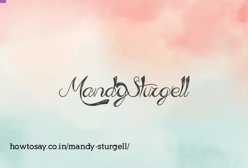 Mandy Sturgell