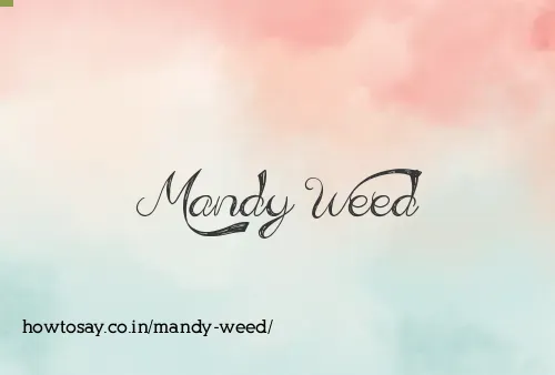 Mandy Weed