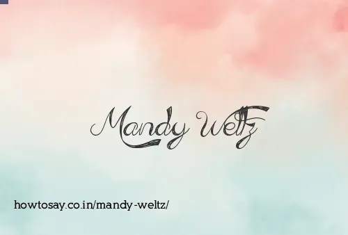 Mandy Weltz