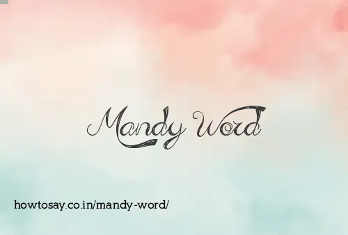 Mandy Word
