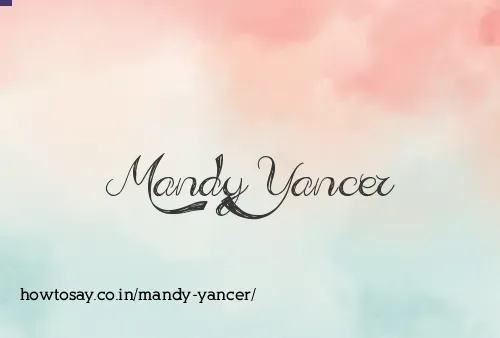 Mandy Yancer