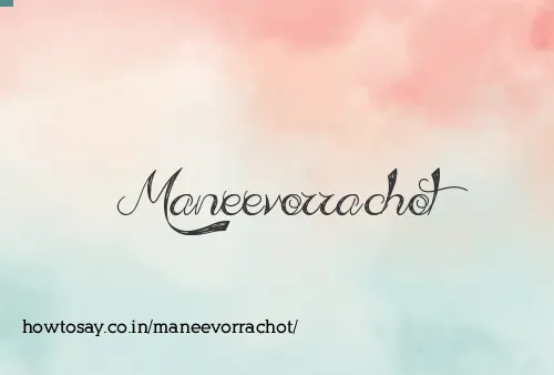 Maneevorrachot