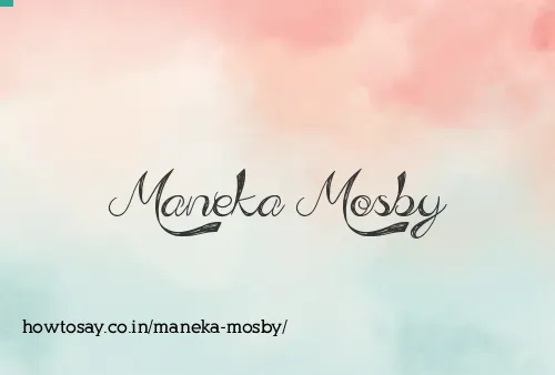 Maneka Mosby