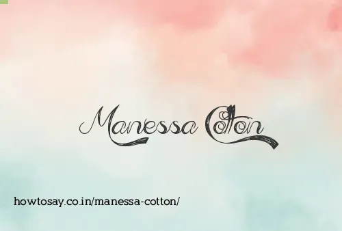 Manessa Cotton