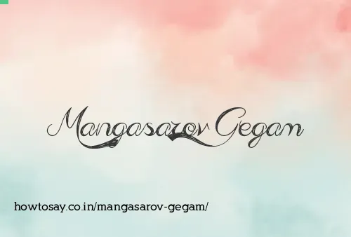 Mangasarov Gegam