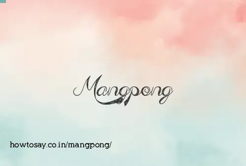 Mangpong