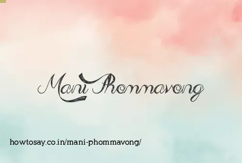 Mani Phommavong