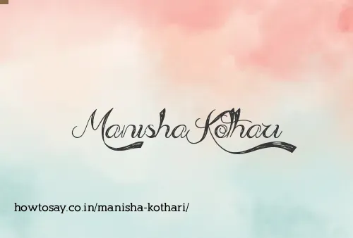 Manisha Kothari