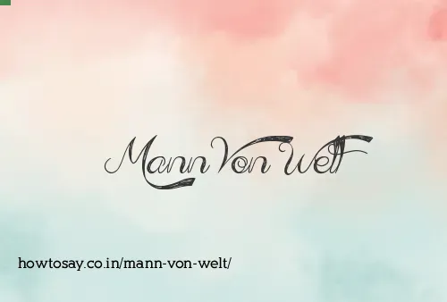 Mann Von Welt