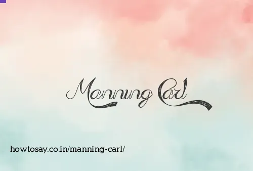 Manning Carl