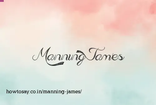 Manning James