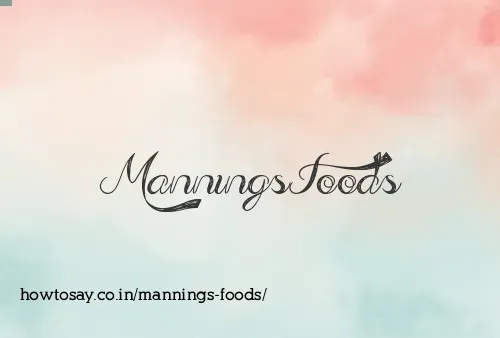 Mannings Foods