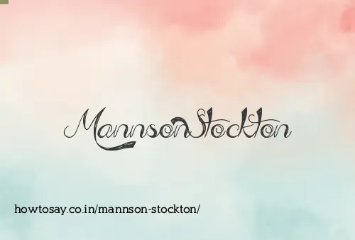 Mannson Stockton