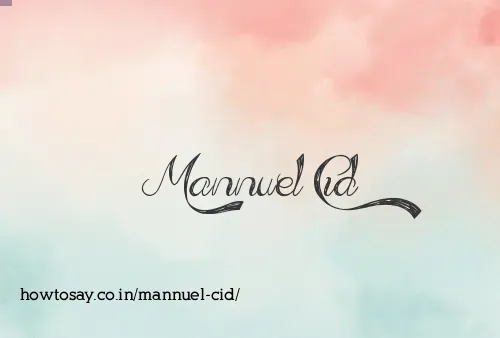 Mannuel Cid
