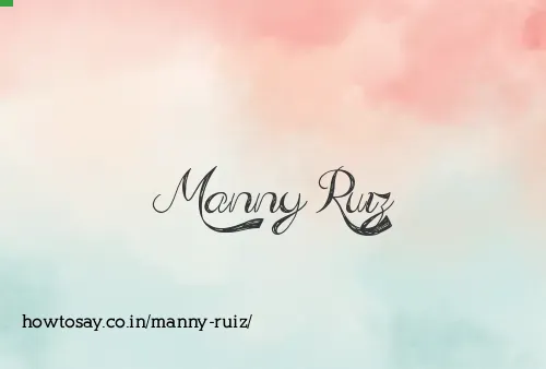 Manny Ruiz